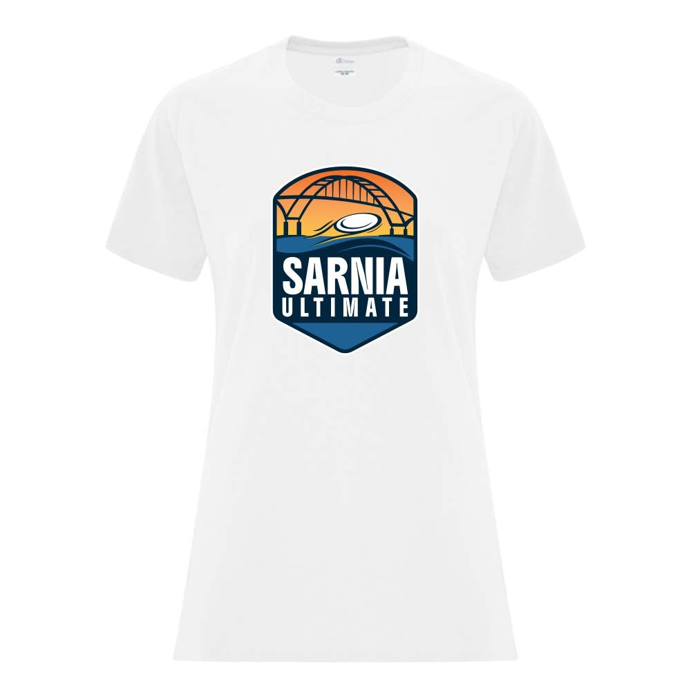 Sarnia Ultimate Ladies' Cotton T-Shirt