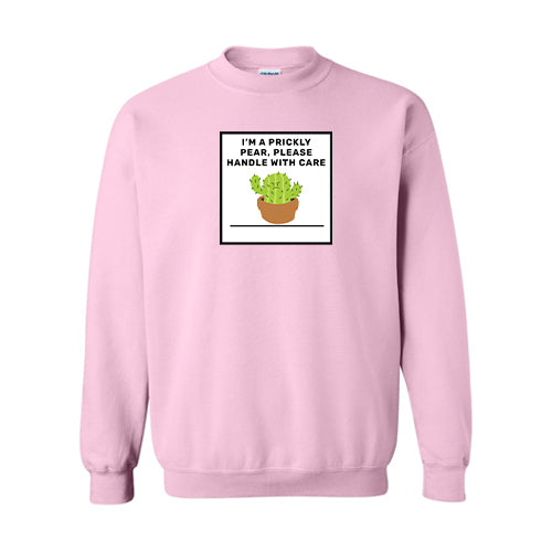 Prickly Pear Cotton Crewneck Sweatshirt
