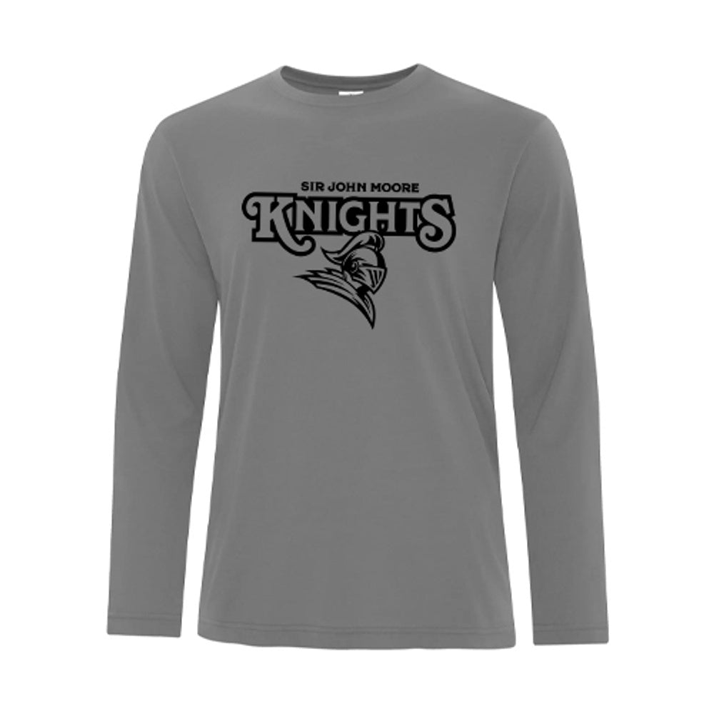 Sir John Moore Adult Pro Spun Long Sleeve T-Shirt