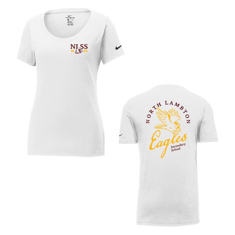North Lambton Ladies' Nike Dri-FIT Cotton/Poly Scoop Neck Tee