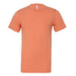 UNISEX BELLA + CANVAS HEATHER CVC T-SHIRT