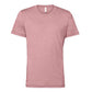UNISEX BELLA + CANVAS HEATHER CVC T-SHIRT