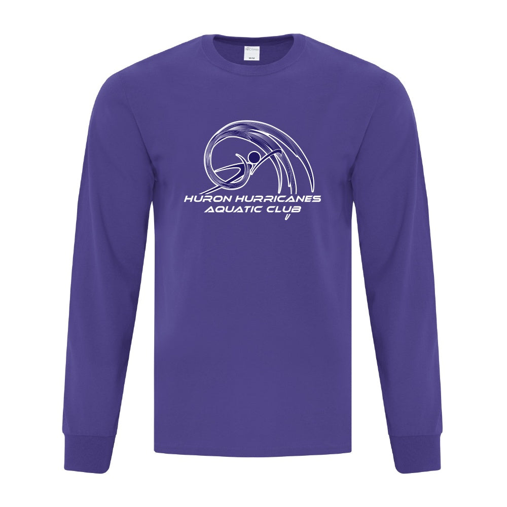 Huron Hurricanes Youth Everyday Cotton Long Sleeve T-Shirt