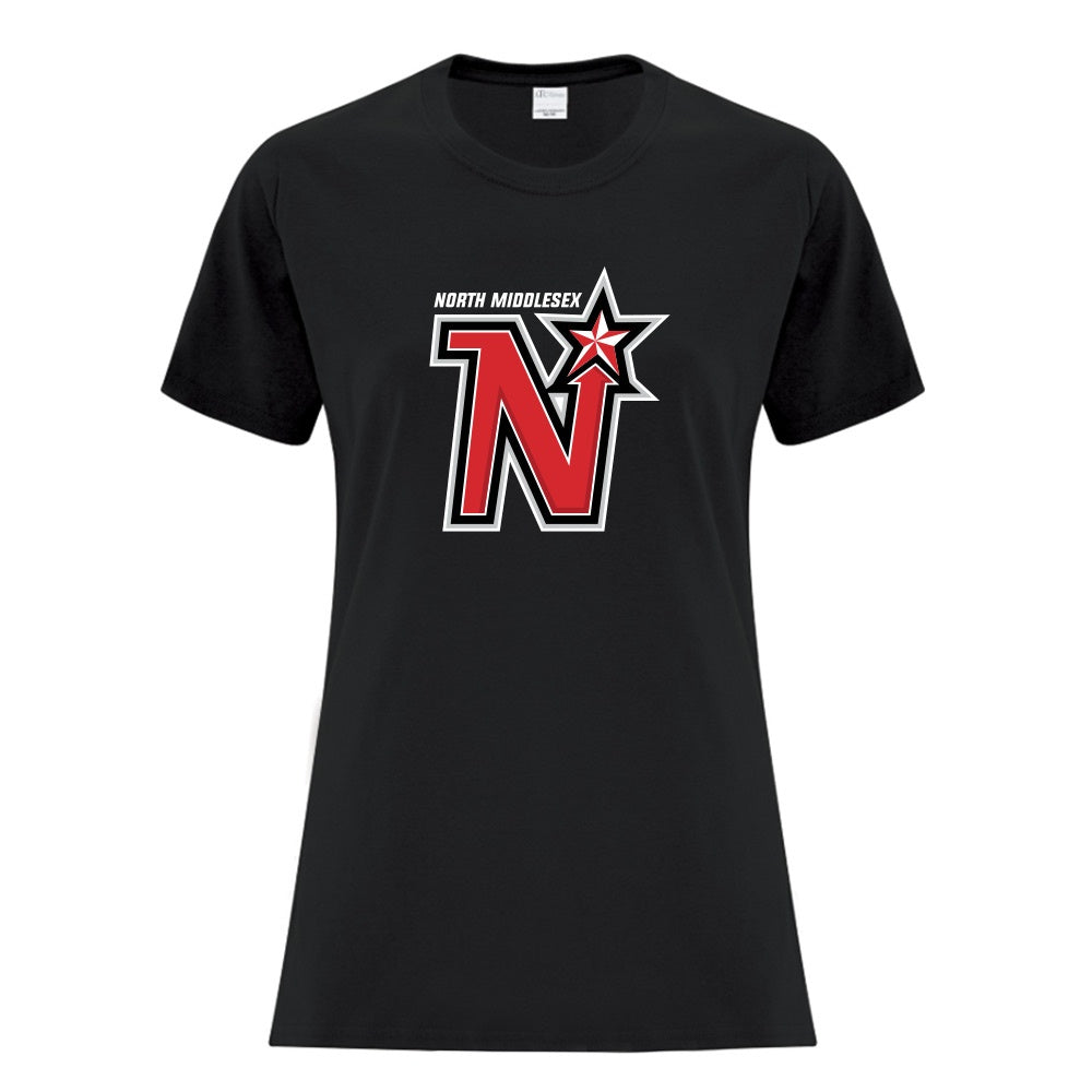 North Middlesex Stars Ladies' Cotton T-Shirt