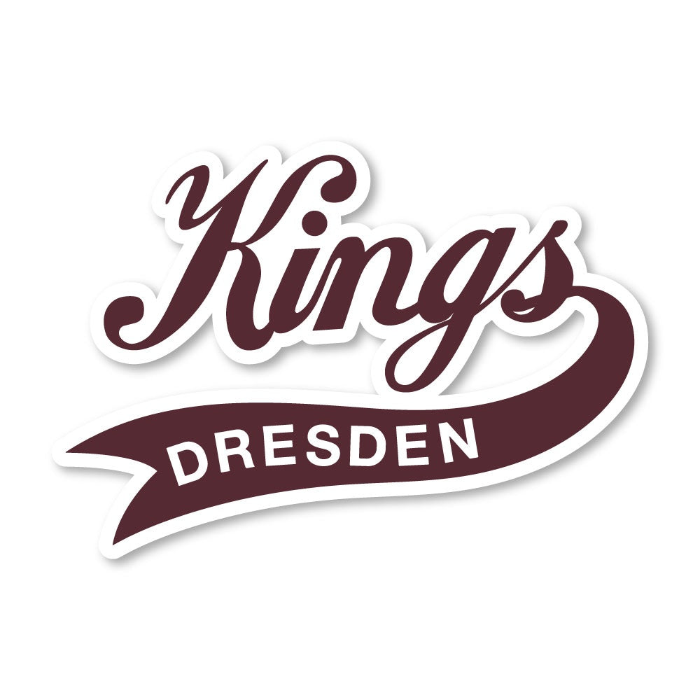 Dresden Jr Kings Vinyl Sticker