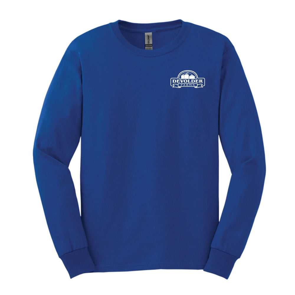 Devolder Farms Adult Ultra Cotton Long Sleeve T-Shirt