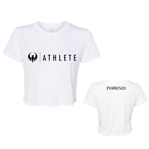Phoenix Athlete Ladies' Bella + Canvas Flowy Cropped T-Shirt
