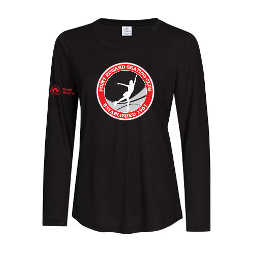 Point Edward Skating Ladies' Pro Spun Long Sleeve T-Shirt