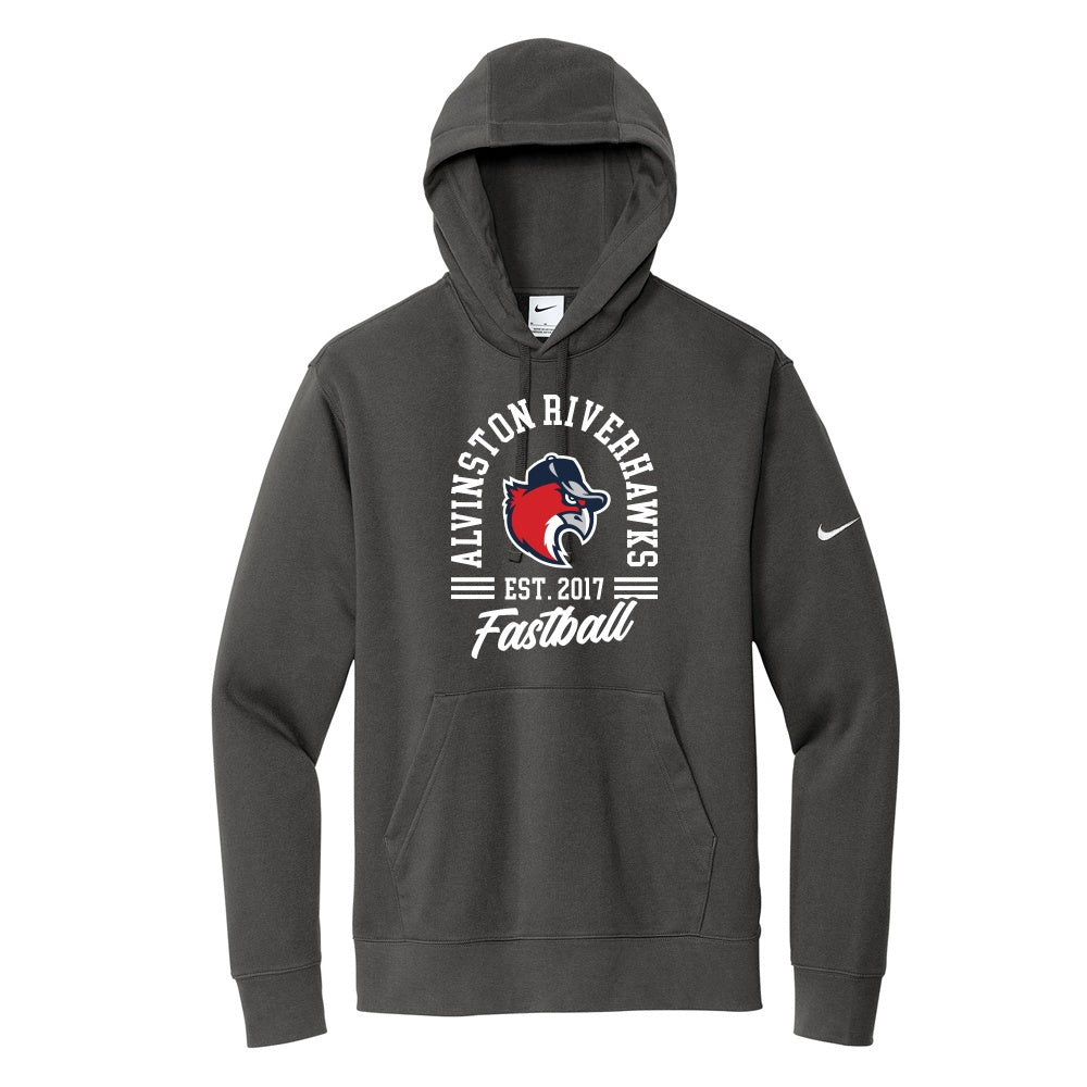 Alvinston Riverhawks Adult Nike Fleece Pullover Hoodie