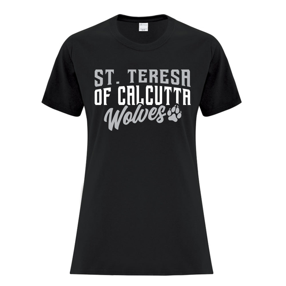 St. Teresa of Calcutta Ladies' Cotton T-Shirt