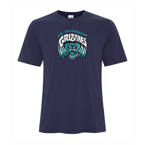 PE McGibbon Staff Adult Pro Spun T-Shirt