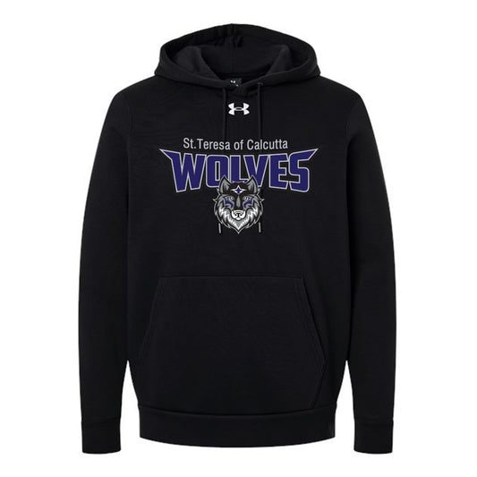 St. Teresa of Calcutta Adult Under Armour Team Icon Fleece Hooded Sweatshirt