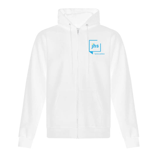 John Howard Society Adult Everyday Fleece Full Zip Hooded Sweatshirt