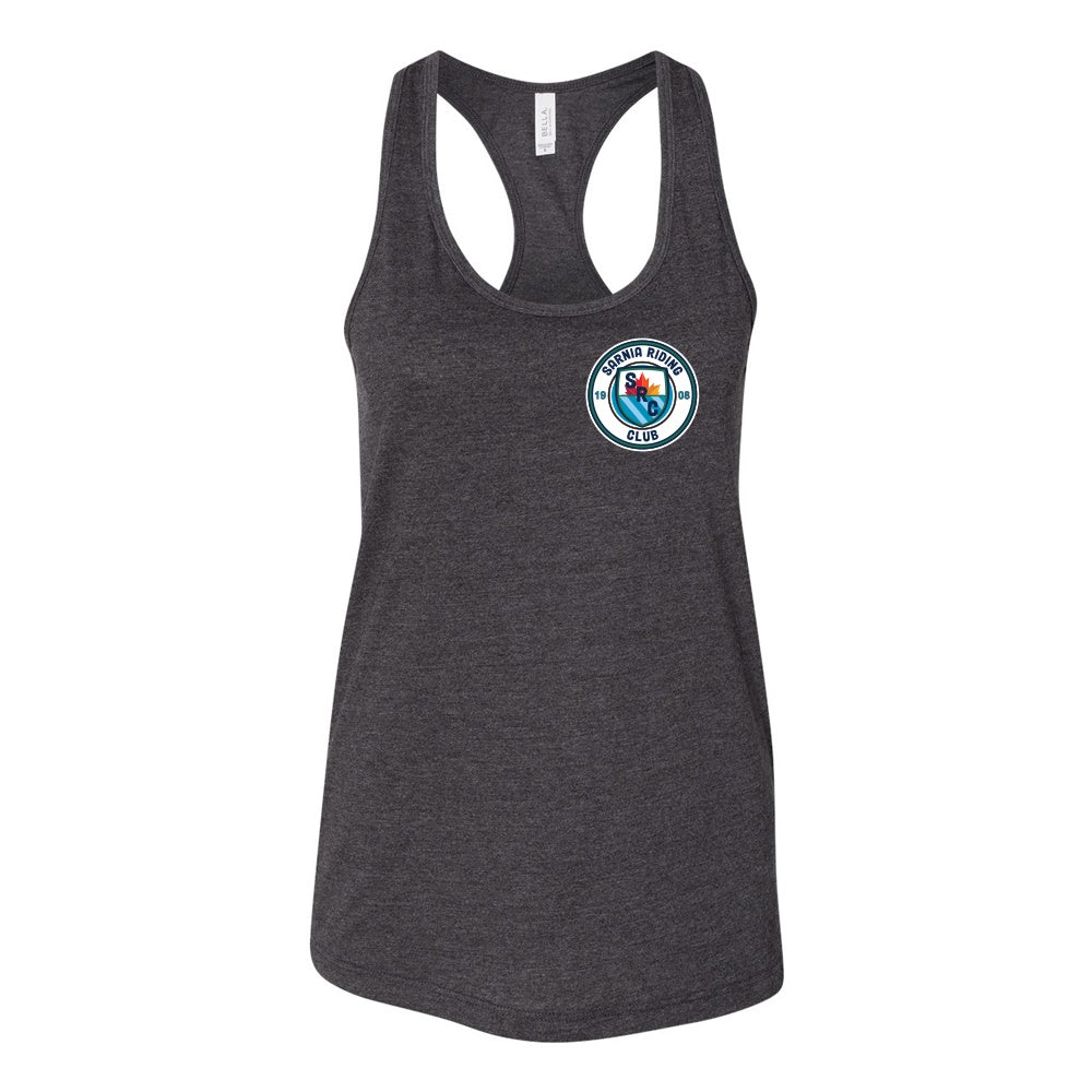 Sarnia Riding Club Ladies' Bella + Canvas Jersey Racerback Tank