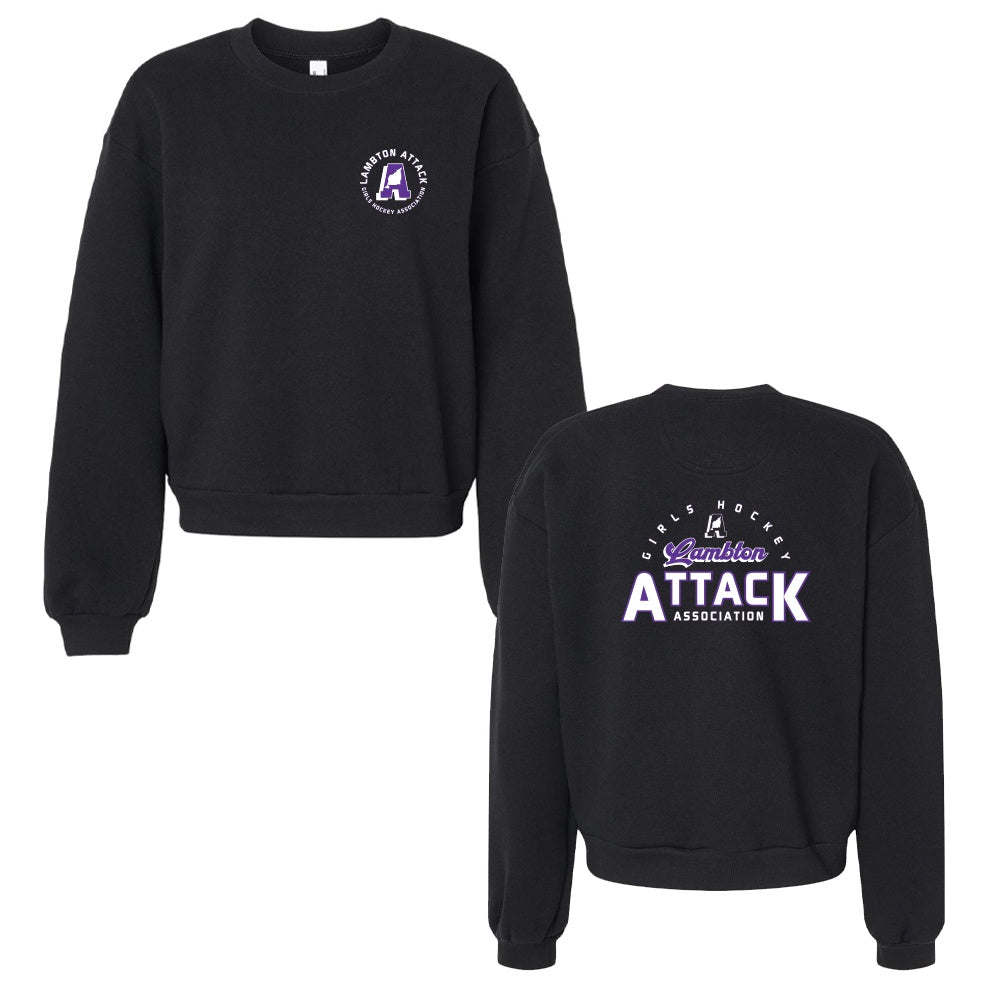 Lambton Attack Ladies' ReFlex Fleece Crewneck Sweatshirt