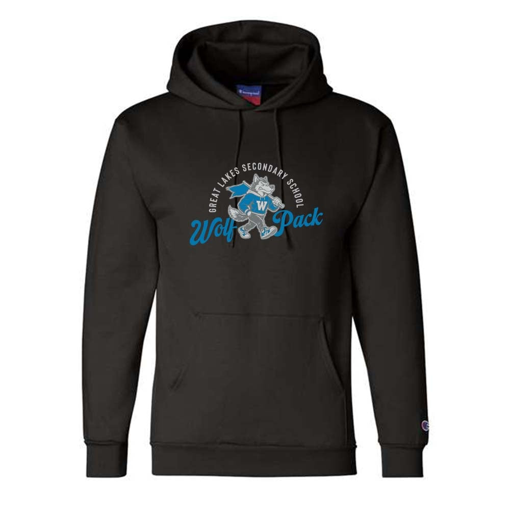 Great Lakes Adult Champion Powerblend Hooded Sweatshirt