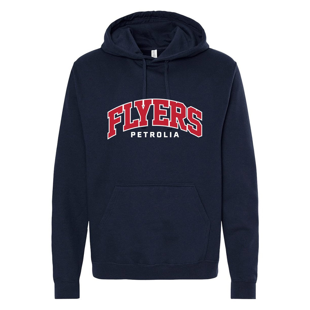 Petrolia Flyers Adult Twill Pullover Hoodie