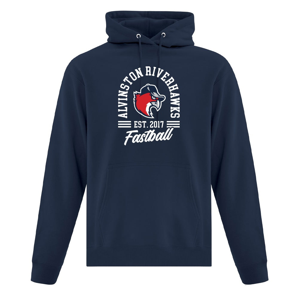 Alvinston Riverhawks Adult Fleece Hooded Sweatshirt
