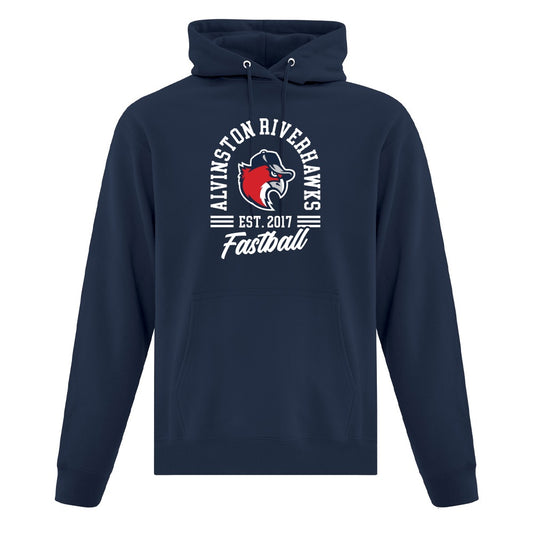 Alvinston Riverhawks Adult Fleece Hooded Sweatshirt