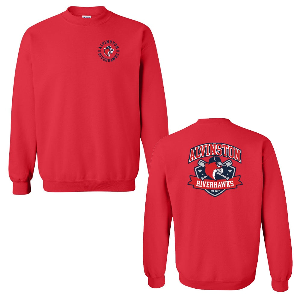 Alvinston Riverhawks Youth Crewneck Sweatshirt