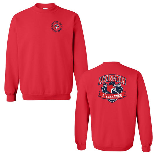 Alvinston Riverhawks Youth Crewneck Sweatshirt