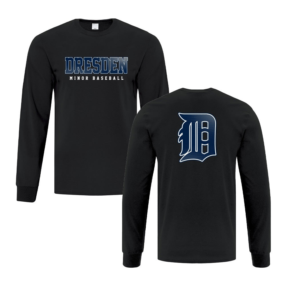 Dresden Minor Baseball Adult Cotton Long Sleeve