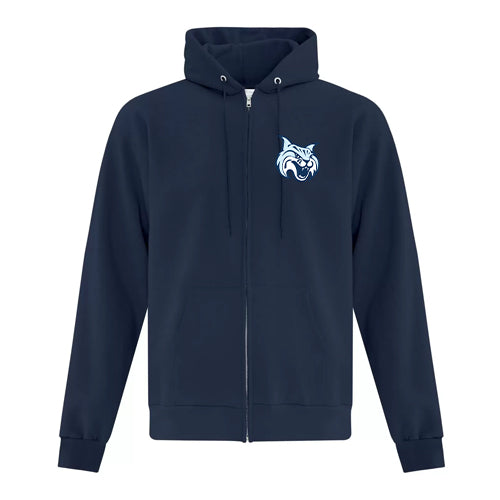 Bosanquet Staff Adult Everyday Full Zip Hooded Sweatshirt