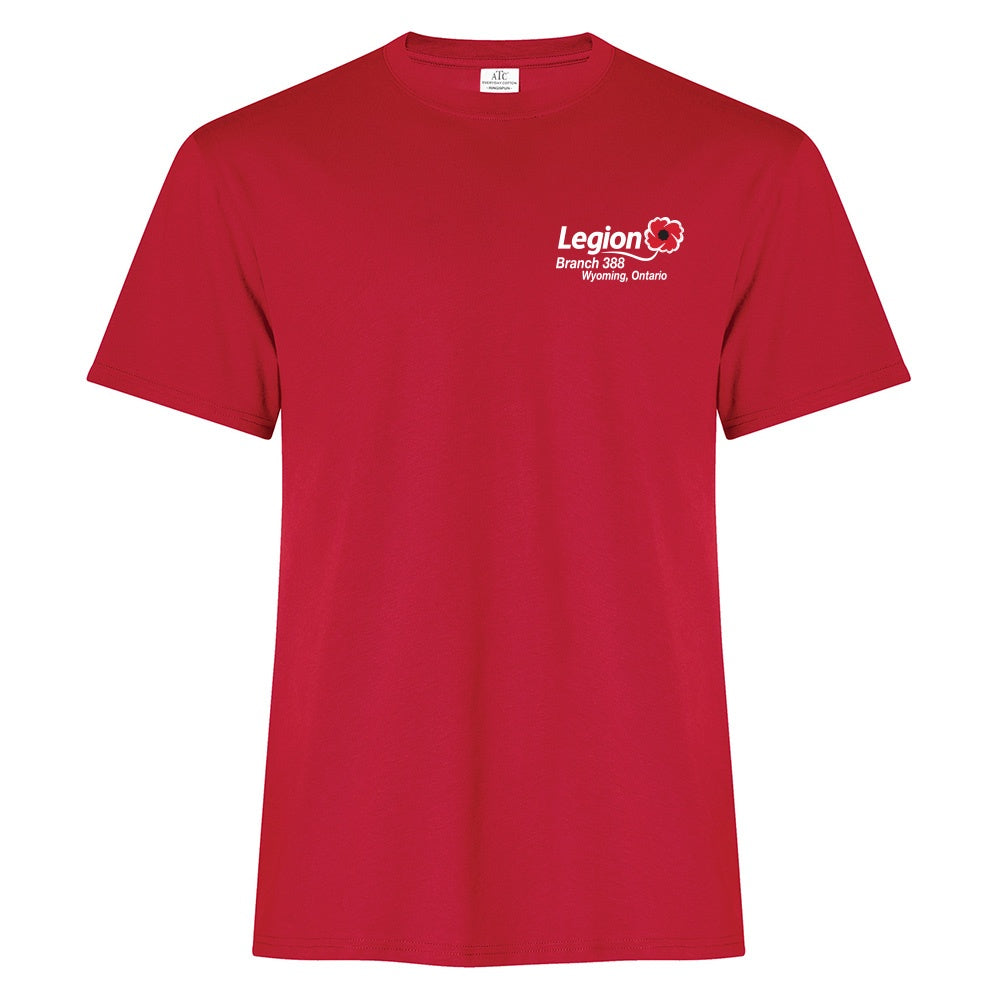 Wyoming Legion Branch 388 Adult Ring Spun Cotton T-Shirt