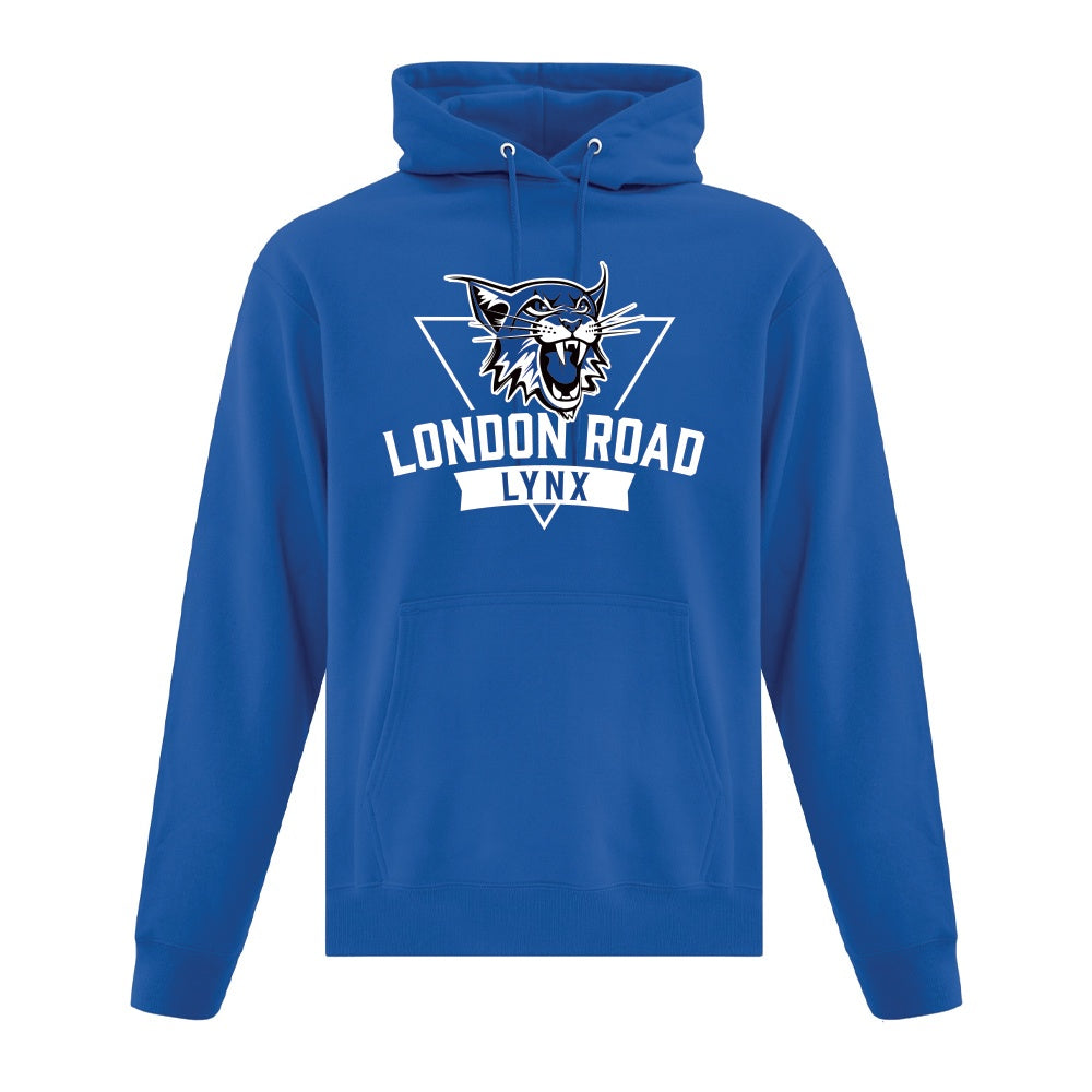 London Road Adult Fleece Hooded Sweatshirt