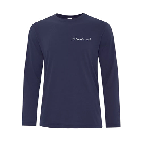 Focus Financial Adult Pro Spun Long Sleeve T-Shirt
