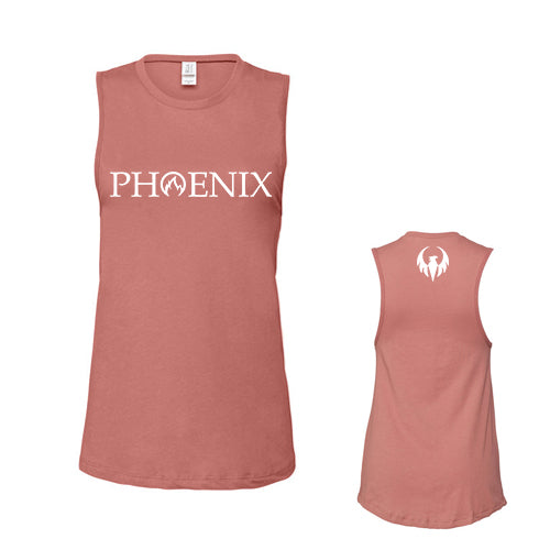 Phoenix Ladies' Bella + Canvas Jersey Muscle Tank