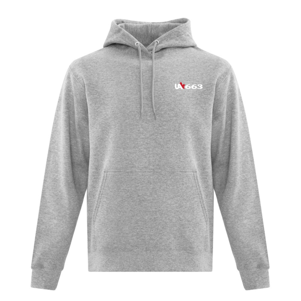 Local 663 Adult Fleece Hooded Sweatshirt