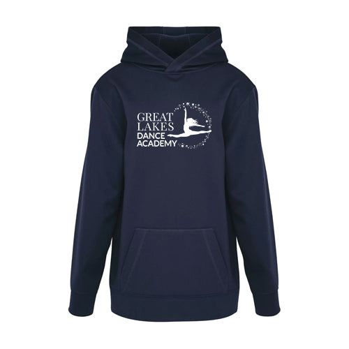 Great Lakes Dance Youth Game Day Fleece Hooded Sweatshirt