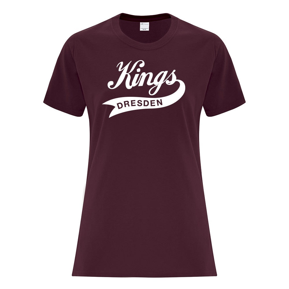 Dresden Jr Kings Ladies' Cotton T-Shirt