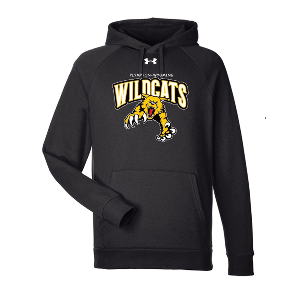 Plympton-Wyoming Adult Under Armour Rival Fleece Hooded Sweatshirt