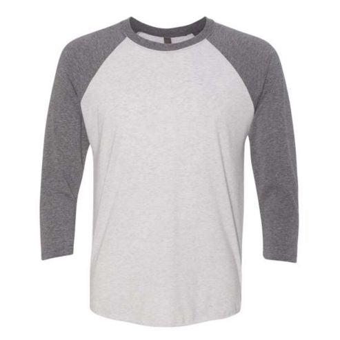 UNISEX NEXT LEVEL TRIBLEND 3/4 SLEEVE RAGLAN