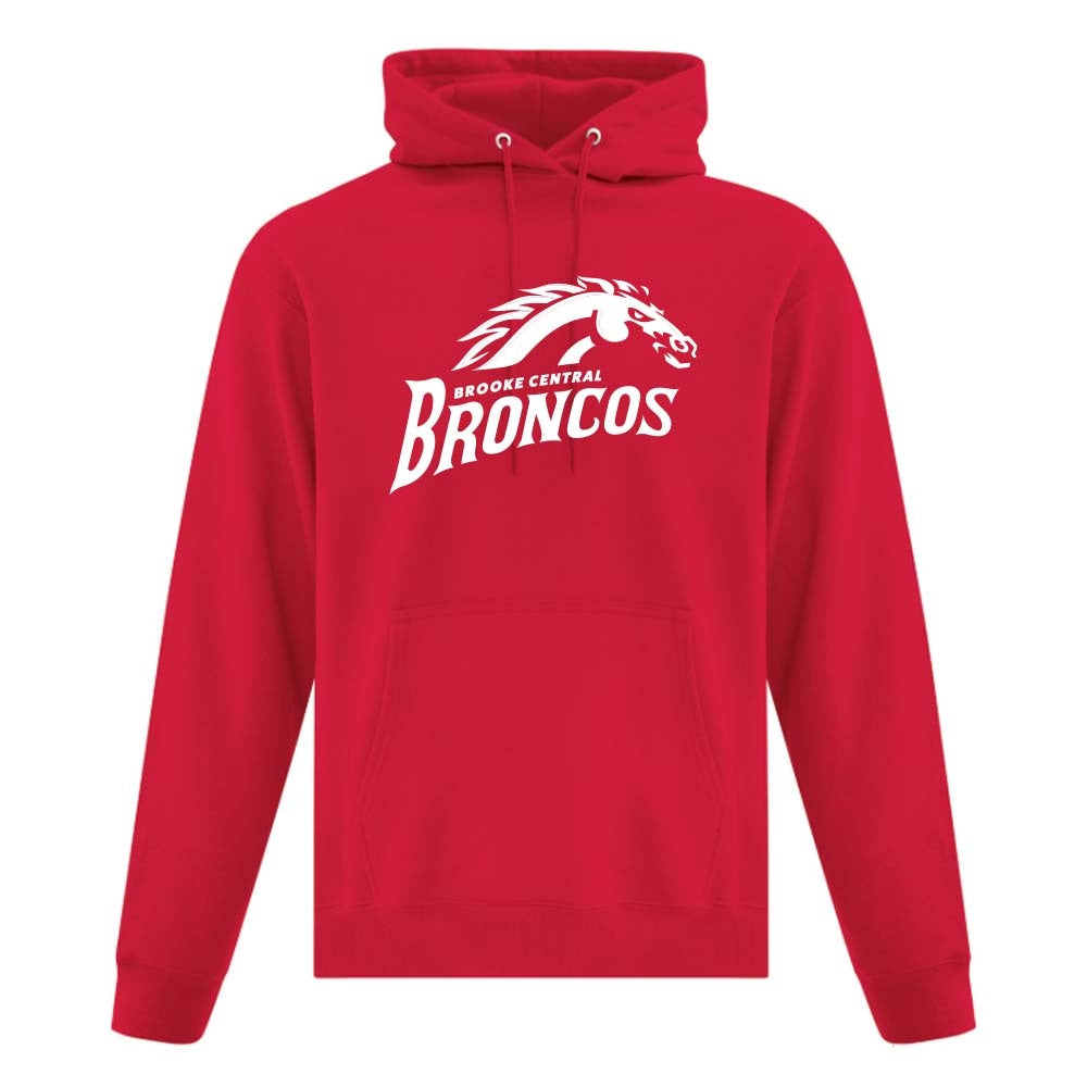 Brooke Central Adult House Colours Fleece Hooded Sweatshirt