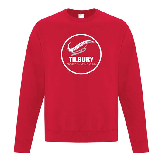 Tilbury Figure Skating Adult Fleece Crewneck Sweatshirt