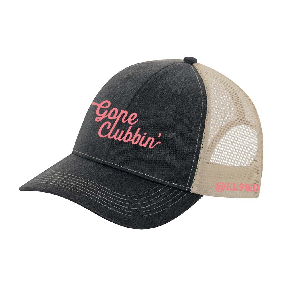 Lambton Ladies 9 & Dine Pigment Dyed Trucker Cap
