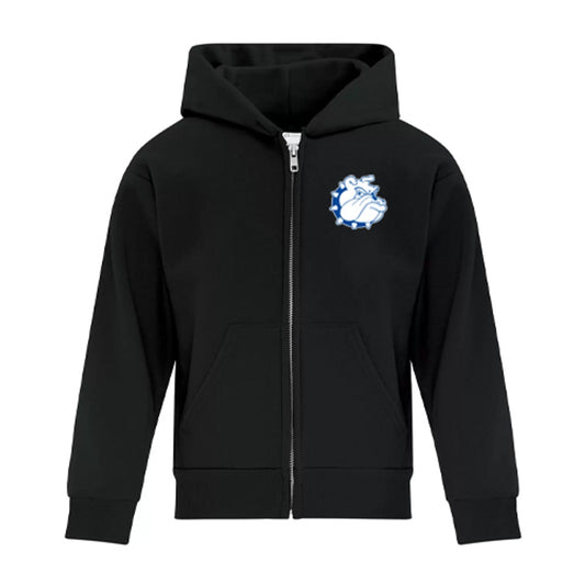 Brights Grove Youth Everyday Fleece Full Zip Hooded Sweatshirt
