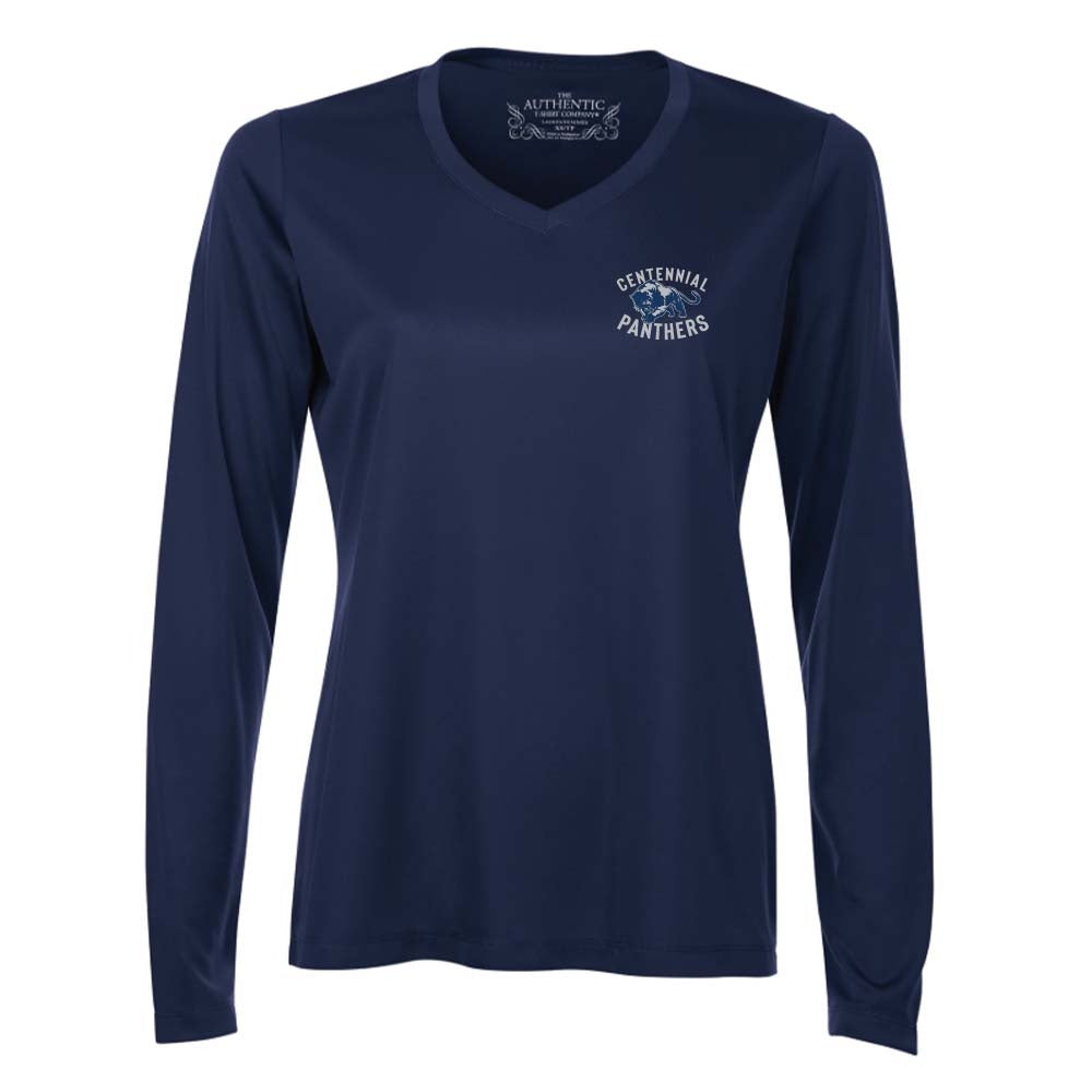 Lambton Centennial Ladies' Pro Team Long Sleeve V-Neck