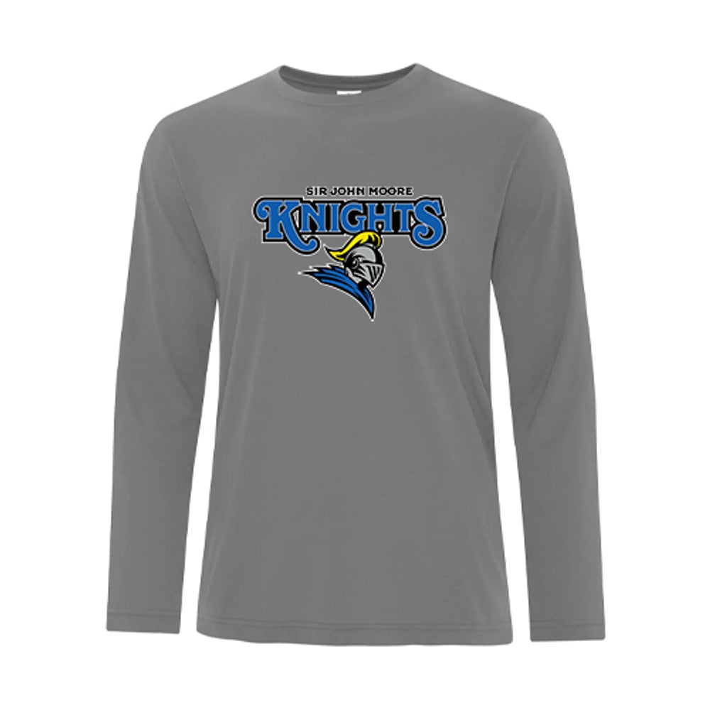 Sir John Moore Adult Pro Spun Long Sleeve T-Shirt