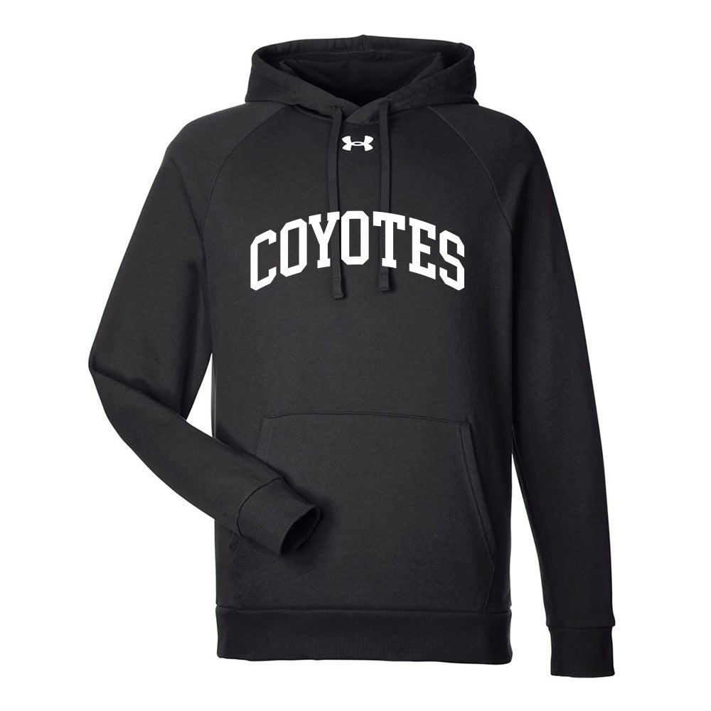 Point Edward Coyotes Adult Under Armour Rival Fleece Hooded Sweatshirt