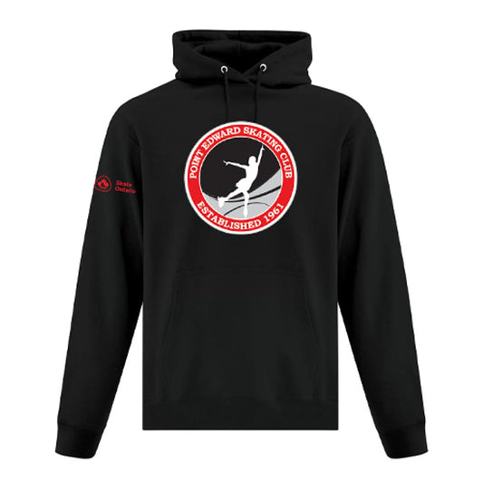Point Edward Skating Adult Everyday Fleece Hooded Sweatshirt