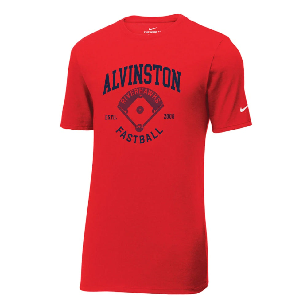 Alvinston Riverhawks Adult Nike Dri-FIT Cotton/Poly Tee