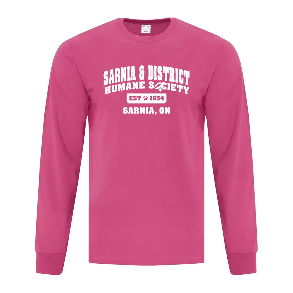 Sarnia Humane Society Adult Everyday Cotton Long Sleeve T-Shirt