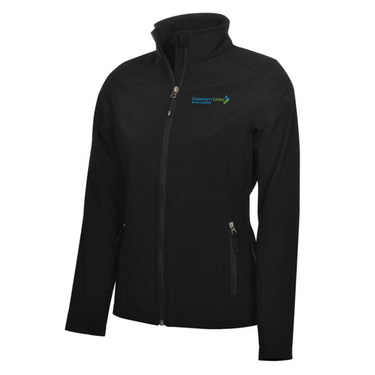 Community Living Sarnia-Lambton Ladies' Water Repellent Soft Shell Jacket