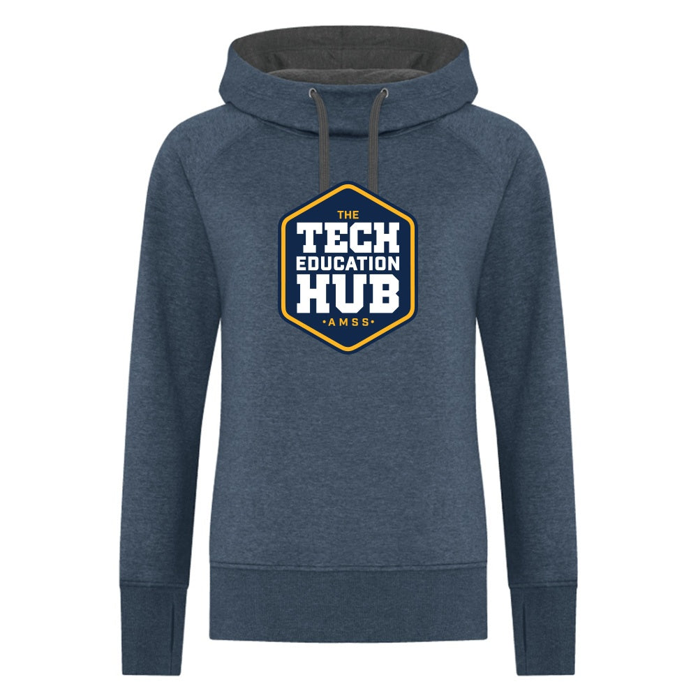 Technological Education Hub Ladies' ESActive Vintage Hooded Sweatshirt