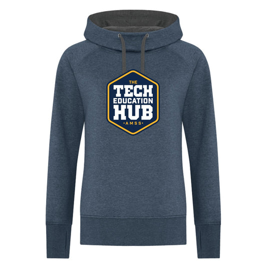 Technological Education Hub Ladies' ESActive Vintage Hooded Sweatshirt