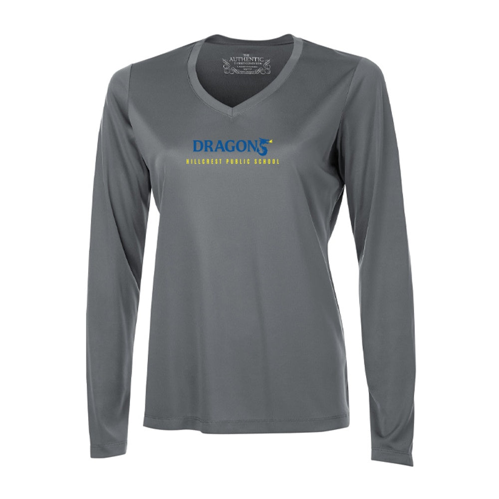 Hillcrest Ladies' Pro Team Long Sleeve V-Neck T-Shirt